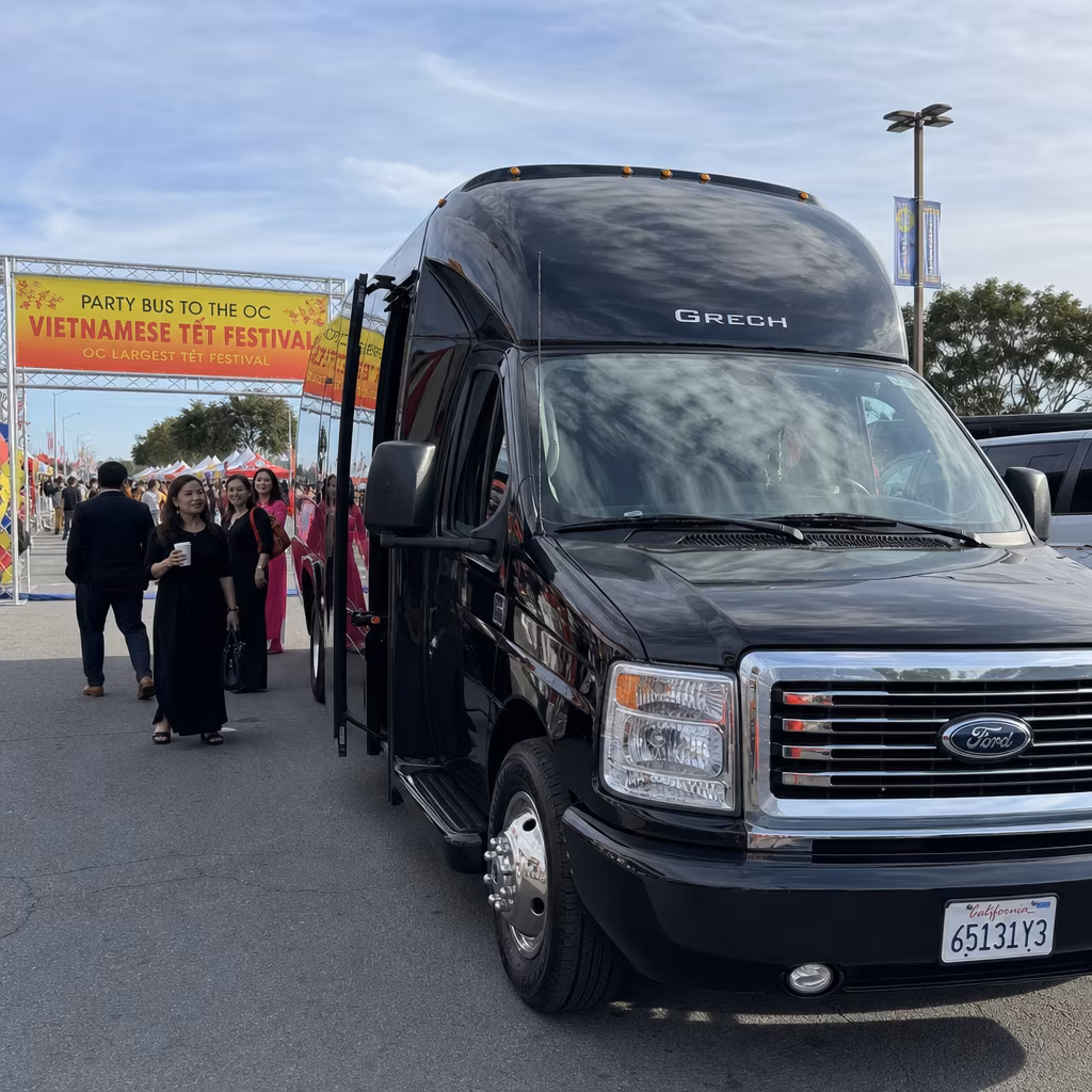 Rent a Bus to OC Vietnamese Tết Festival