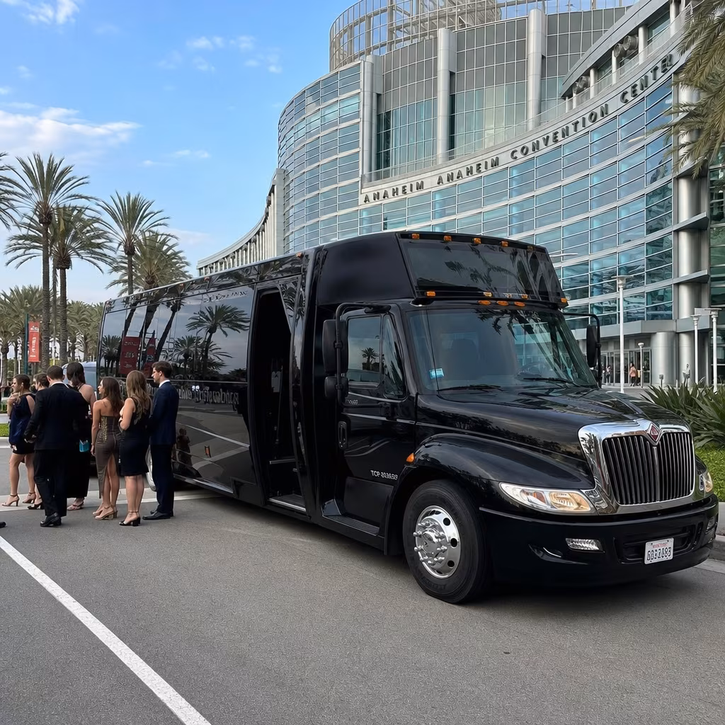 Rent a Bus to Anaheim Convention Center