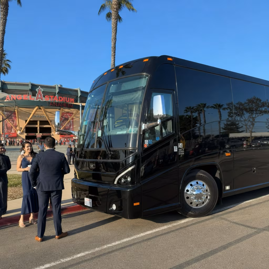 Rent a Bus to Angel Stadium of Anaheim