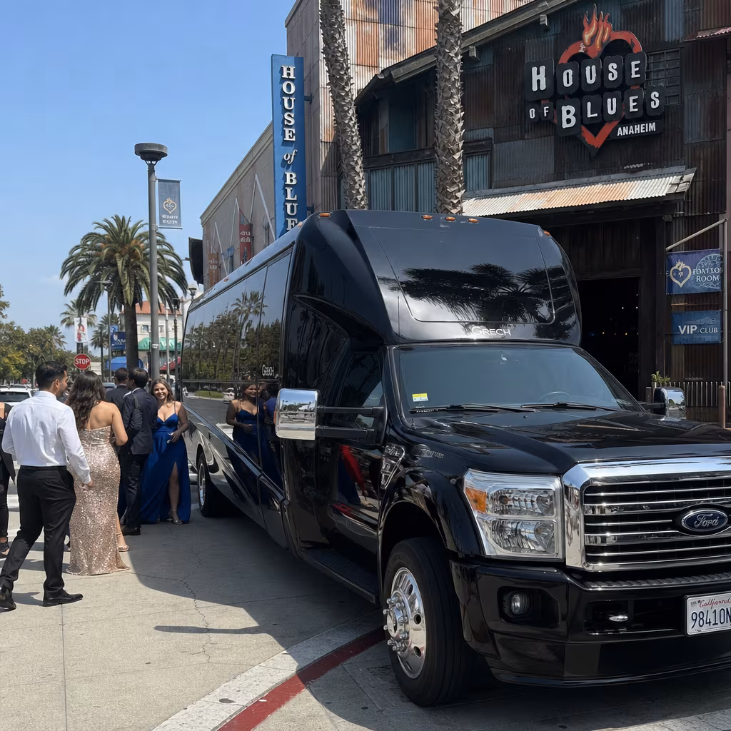 Rent a Bus to House of Blues Anaheim