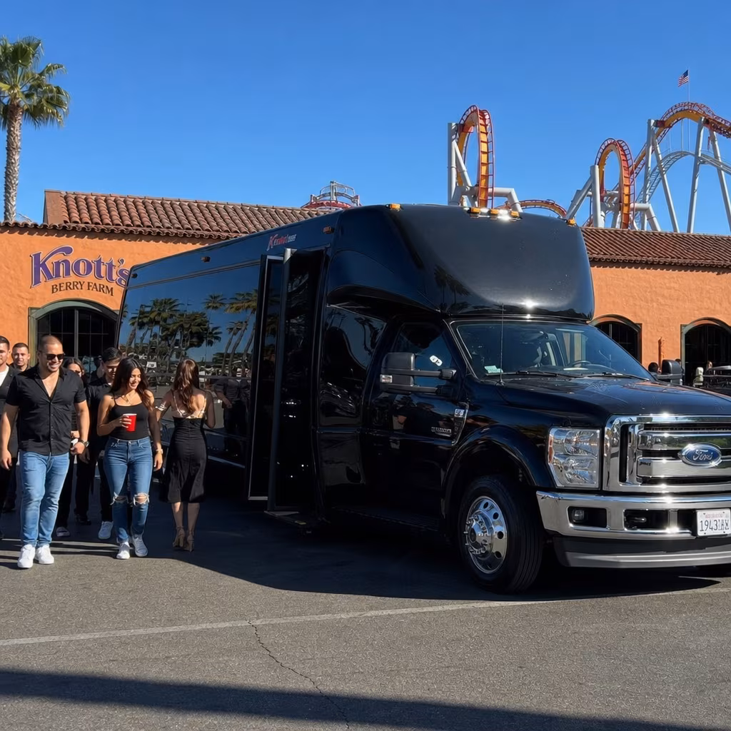 Rent a Bus to Knott's Berry Farm