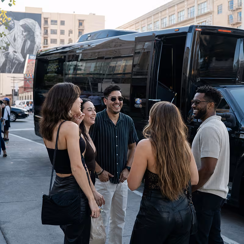 Garden Grove Concert Transportation fleet vehicle