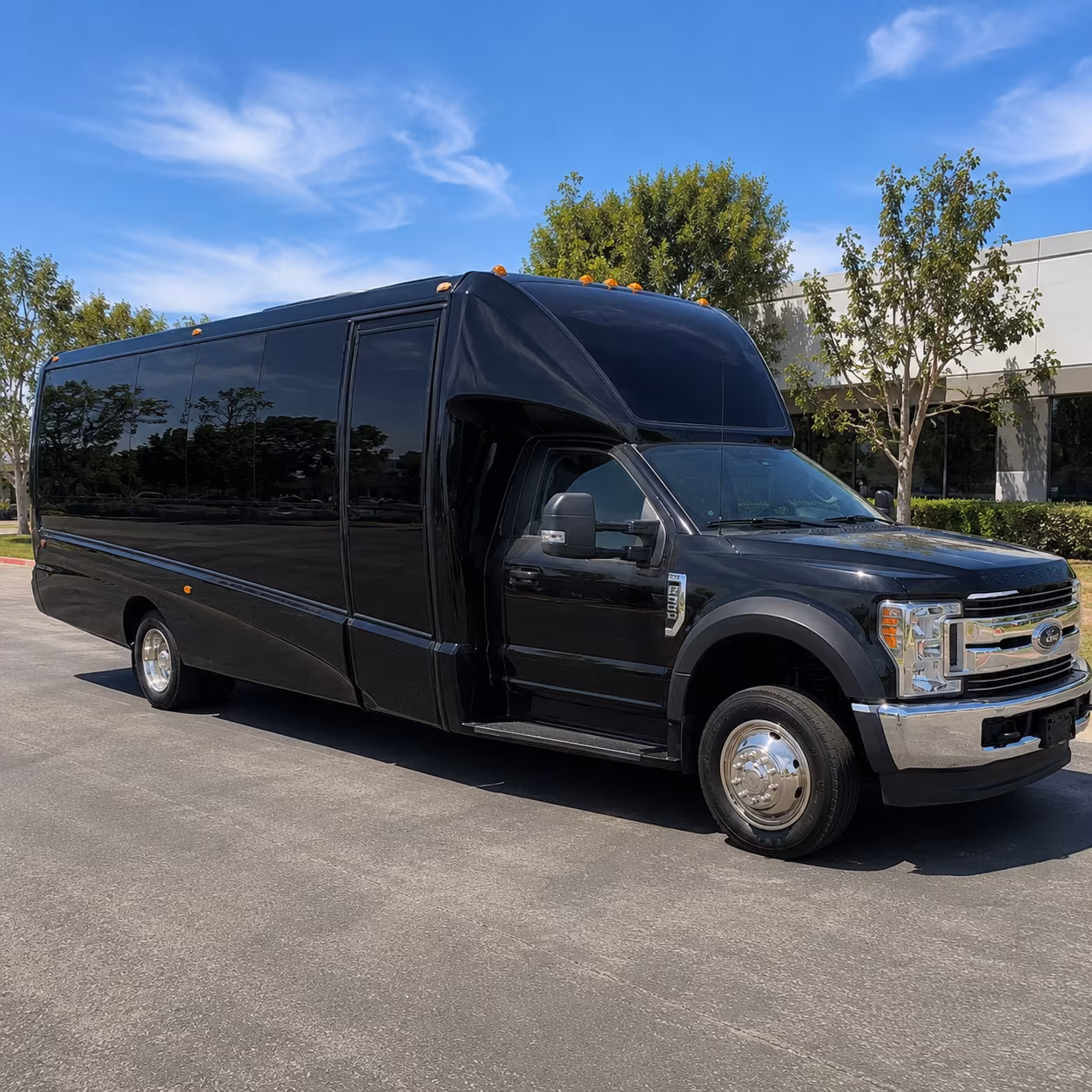 Garden Grove Bachelor & Bachelorette Transportation party bus exterior