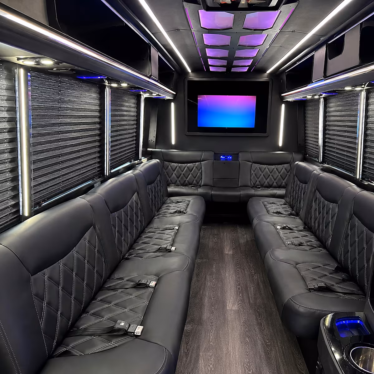 Garden Grove Concert & Music Festival Transportation onboard seating