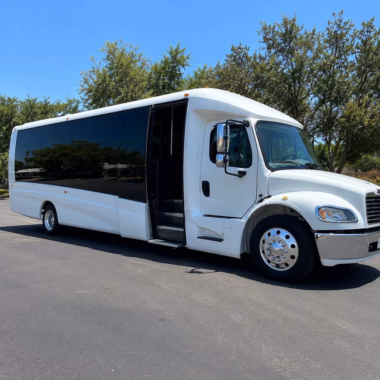 Garden Grove Corporate Transportation party bus exterior