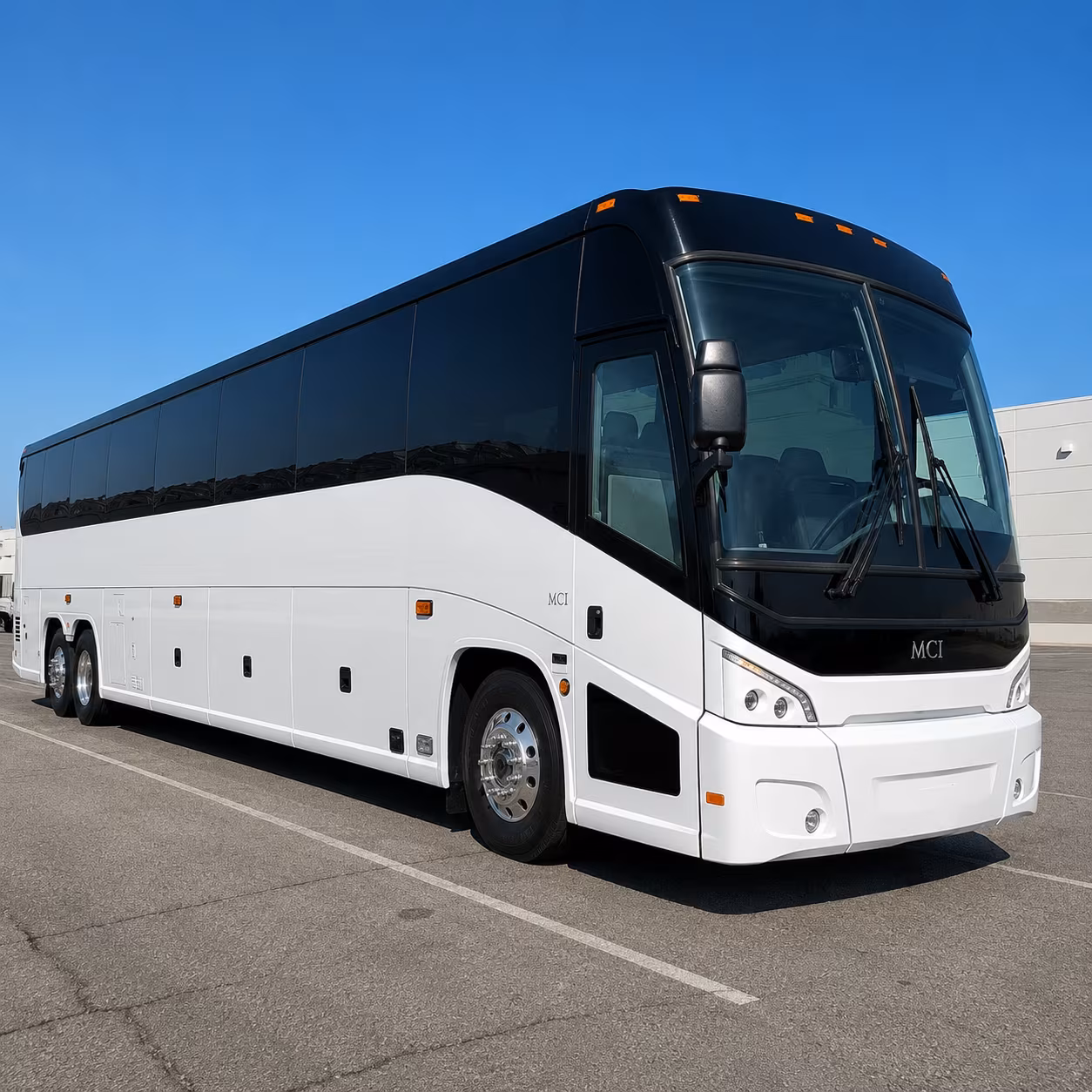 Garden Grove Corporate Transportation party bus exterior