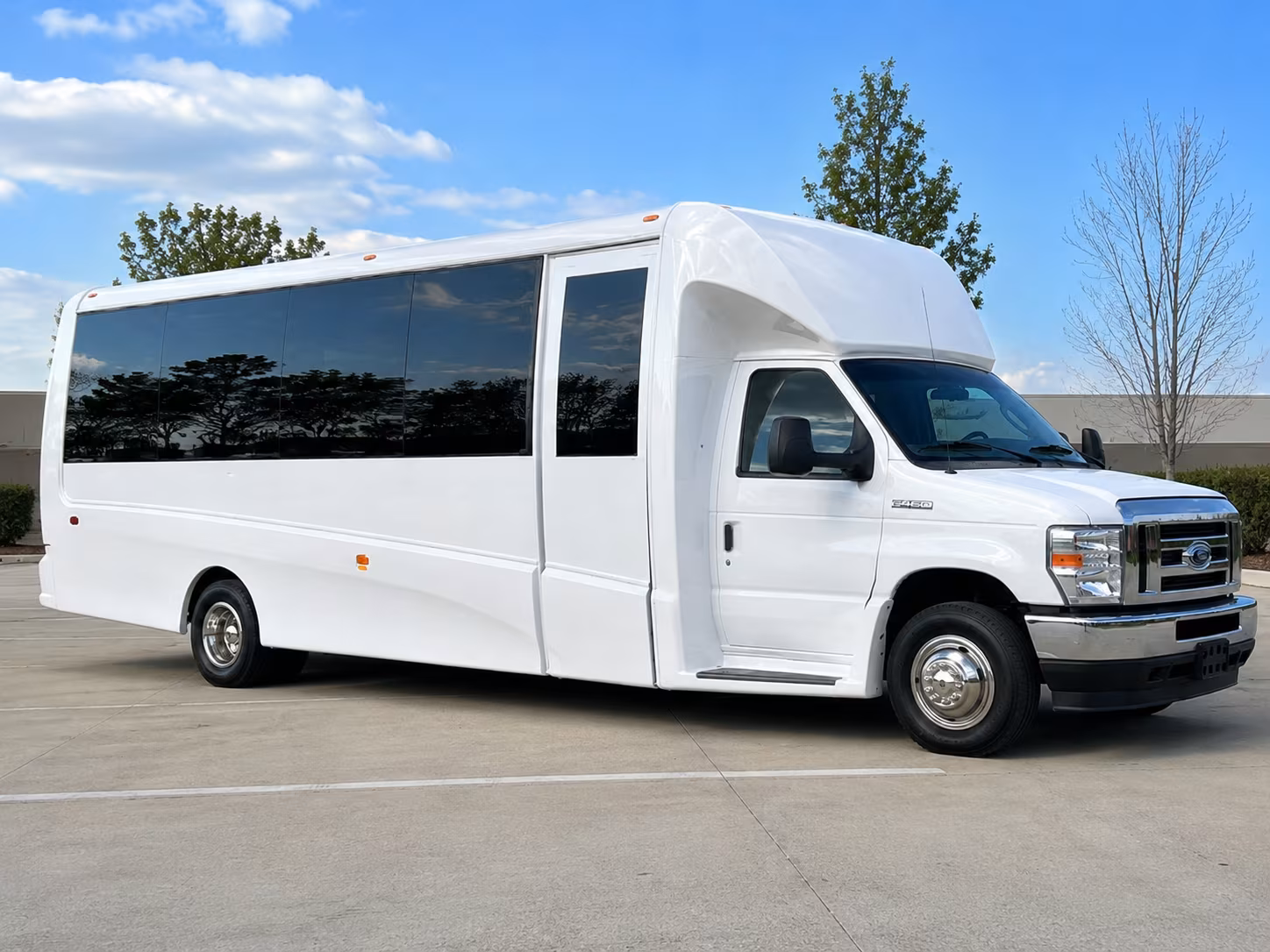Garden Grove Corporate Transportation party bus exterior