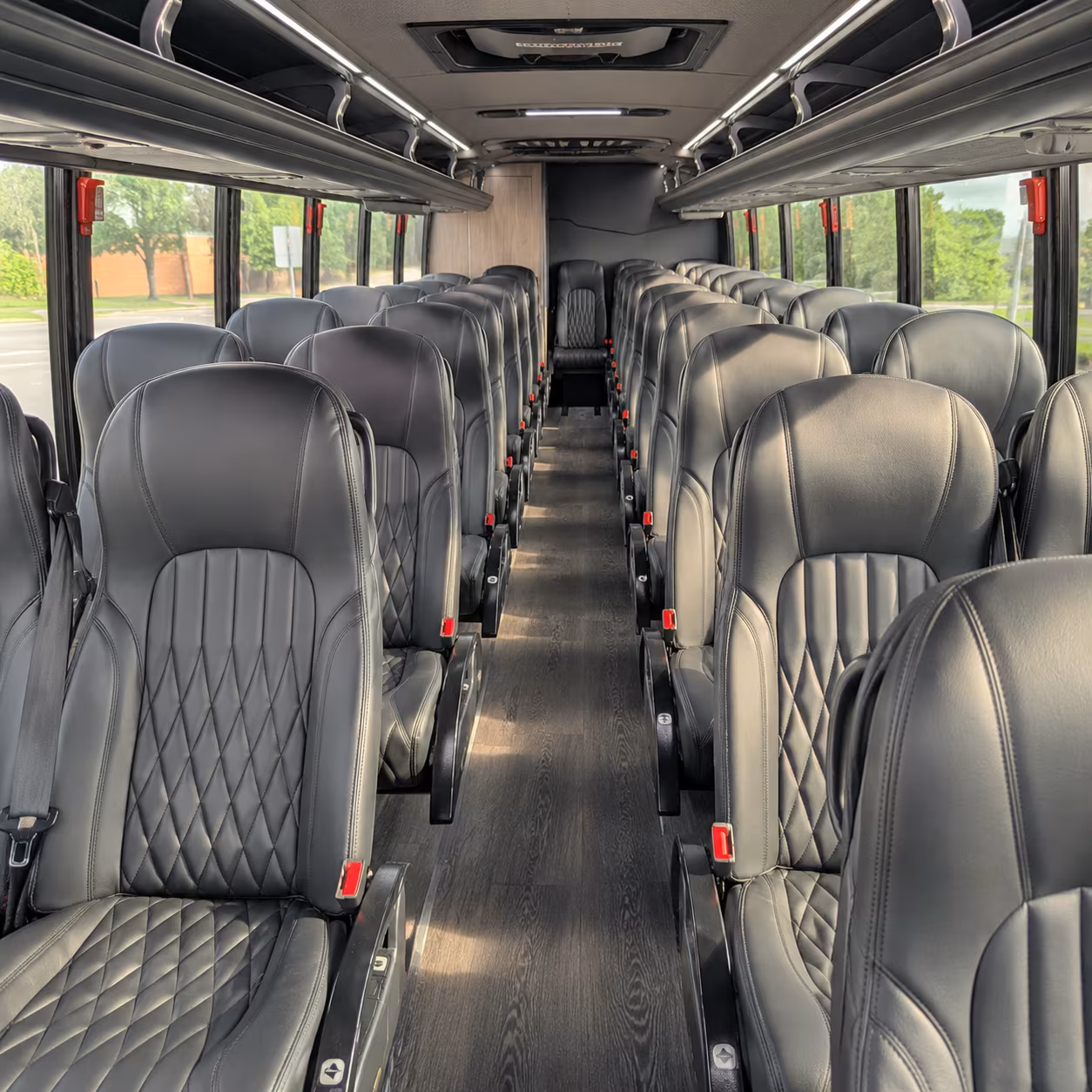 Garden Grove School Event Transportation party bus exterior