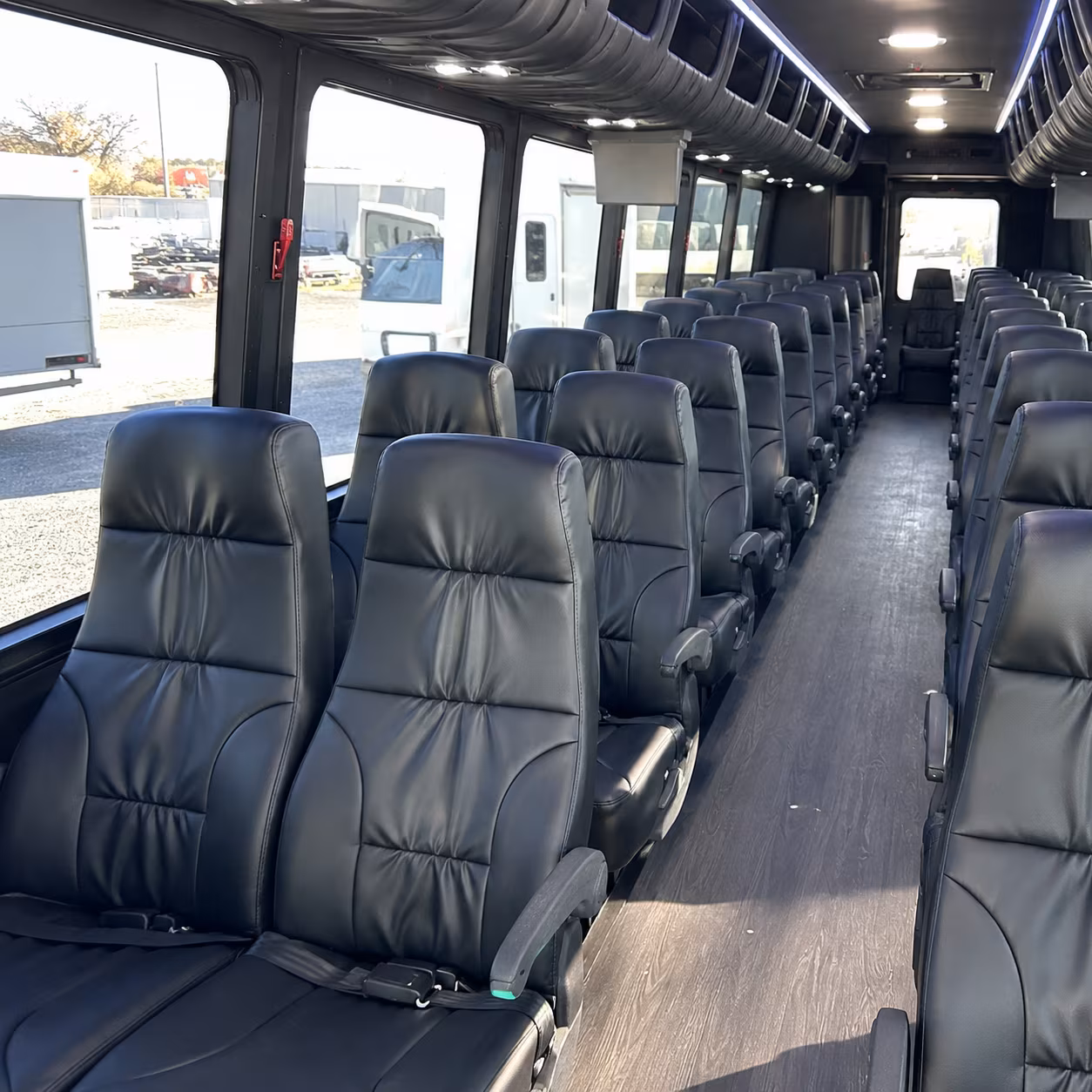 Garden Grove School Event Transportation party bus exterior