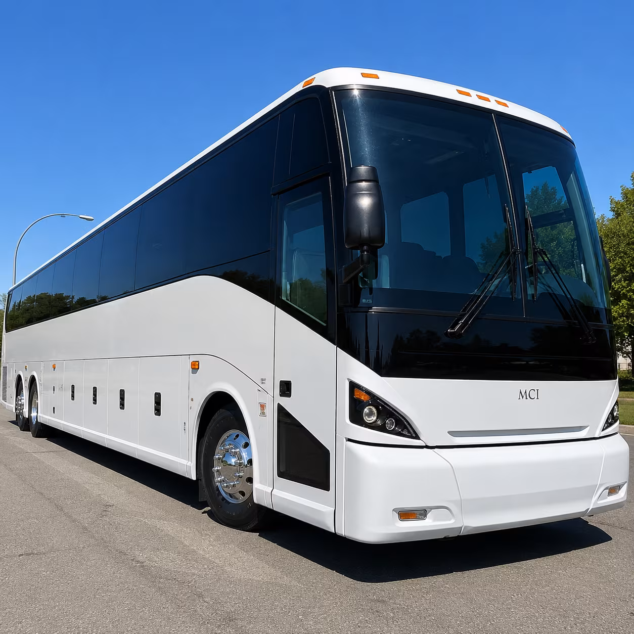 Garden Grove School Event Transportation party bus exterior