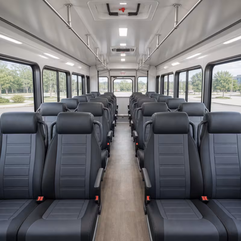 minibus interior