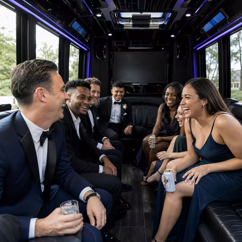 Garden Grove Prom & Homecoming Transportation fleet vehicle