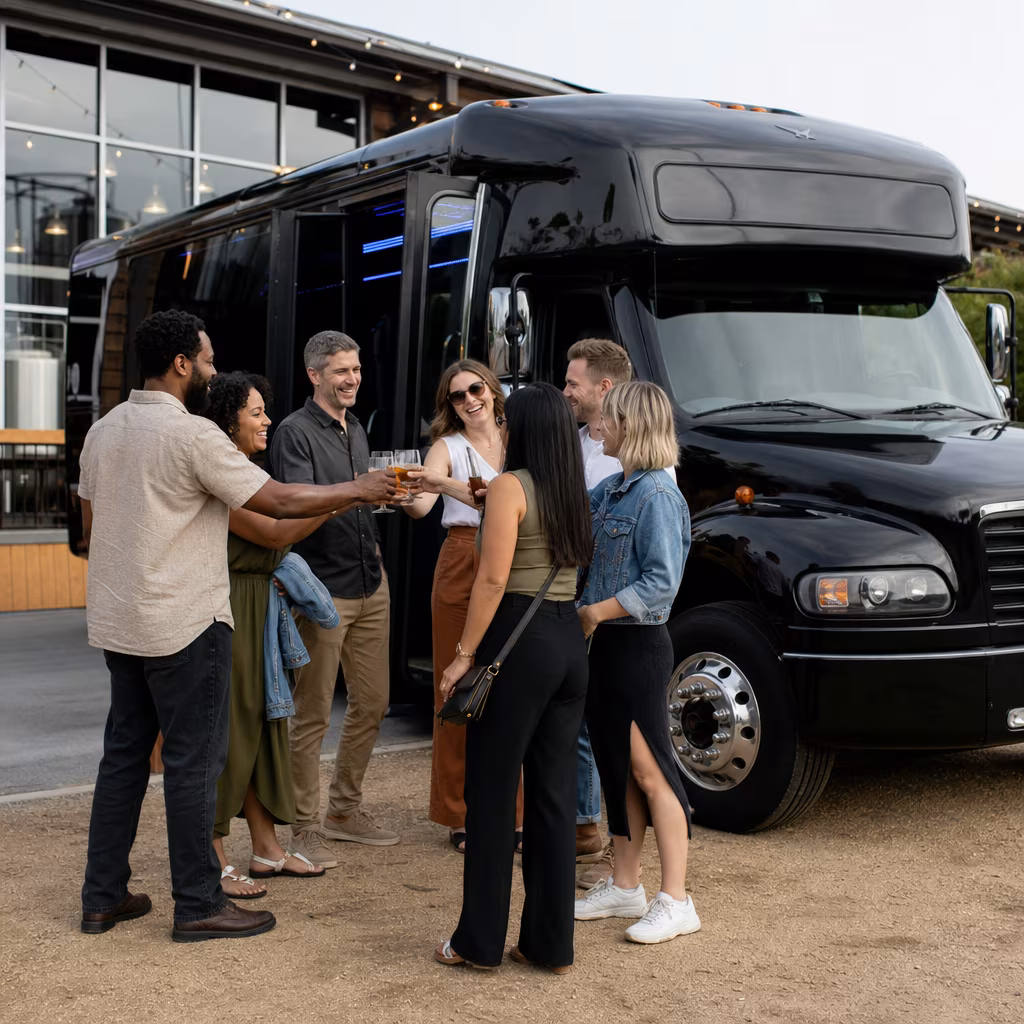 Garden Grove Winery Tour & Pub Crawl Transportation
