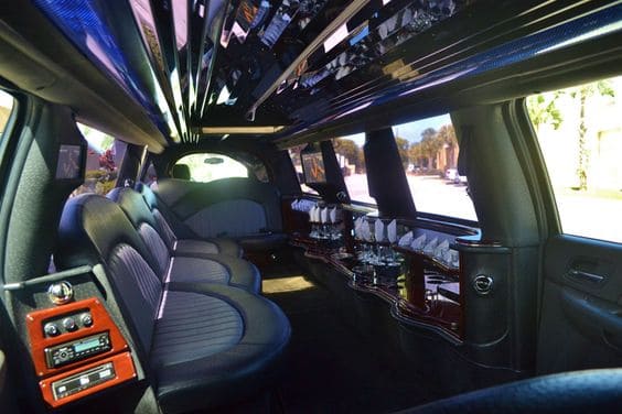 Garden Grove Escalade Limos Interior