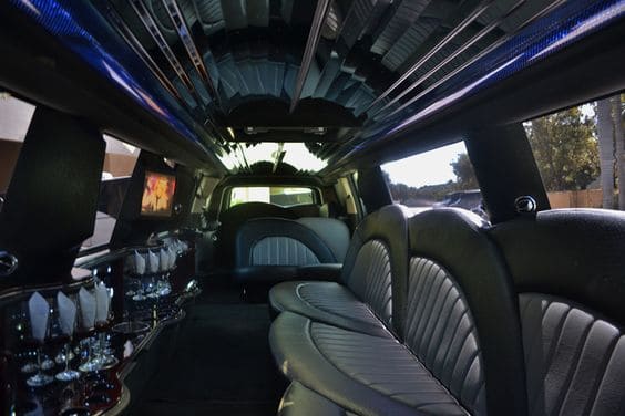 Garden Grove Hummer Limos Interior