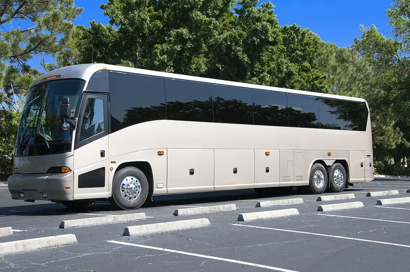 Garden Grove 50 Passenger Charter Bus