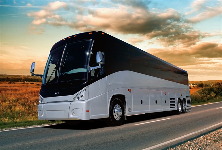 Garden Grove 57 Passenger Charter Bus