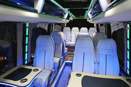 Garden Grove Jet Style Sprinter Van