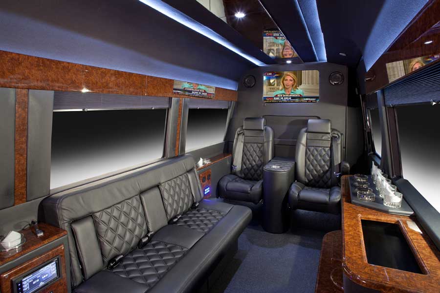 Garden Grove Limo Style Sprinter Bus