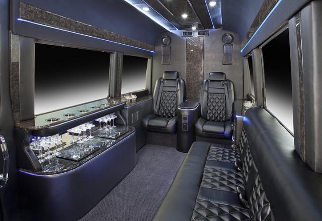 Garden Grove Limo Style Sprinter Van